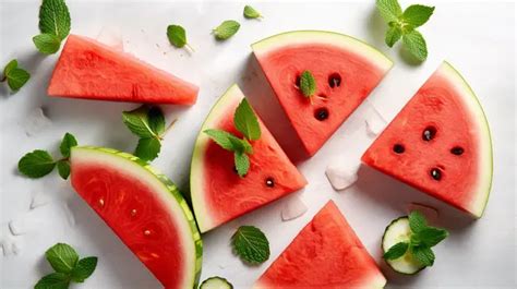 Fresh Vegetarian Watermelon Photo Background And Picture For Free