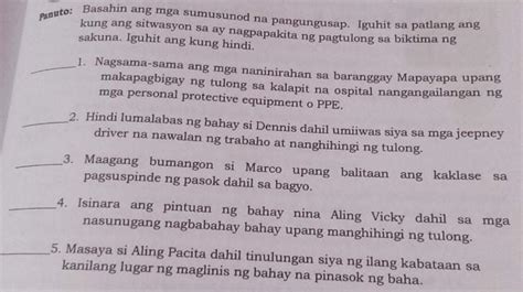 Pa Tulong Po Ipapasa Na Po Kase Namin Bukas Brainly Ph