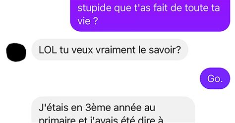 Une fille dévoile la chose la plus stupide qu elle a faite de sa vie