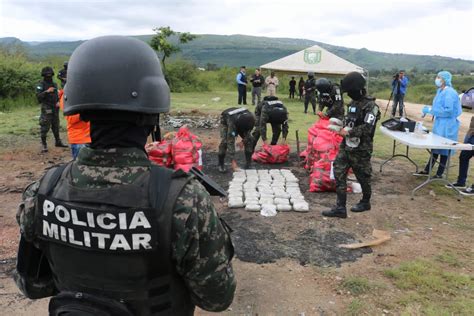 Pmop Incinera Paquetes De Marihuana Incautada En Operaciones Antidrogas