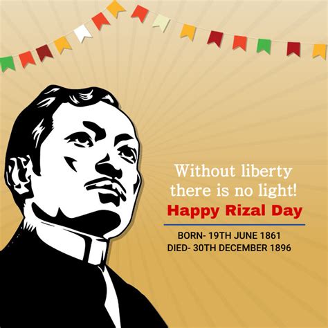 Rizal Day Template Postermywall