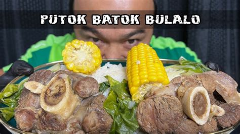 Classic Bulalo Beef Bone Marrow Mukbang Pinoy Mukbanger Middle