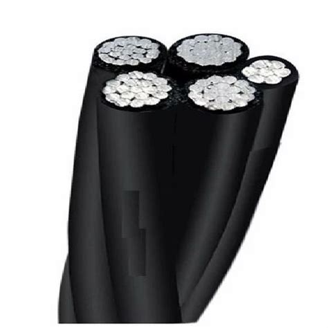 5 Core Aluminium Aerial Bunched Cable 3X70 1x16 1x50 Sq Mm 5 Core