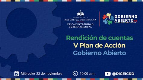 Rendición de Cuentas V Plan de Acción de la República Dominicana para