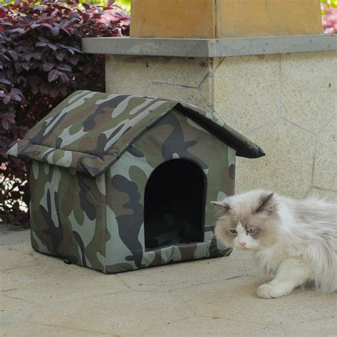 Snapklik.com : WEDSF Feral Cat Houses For Winter Outdoor Cats Insulated
