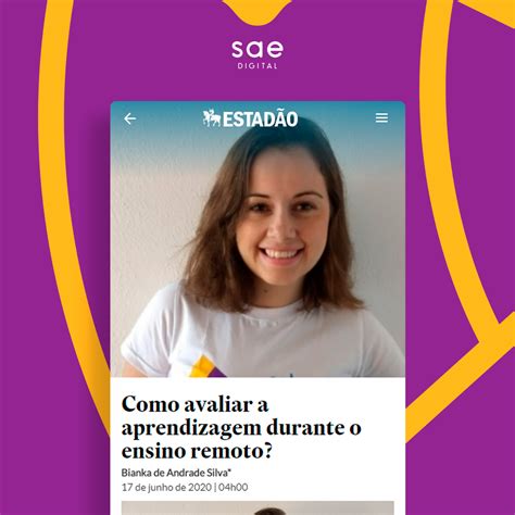 Como Avaliar A Aprendizagem Durante O Ensino Remoto Sae Digital