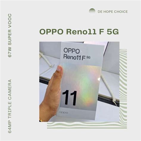 Jual Oppo Reno 11f 5g 8gb 256gb New Bergaransi Resmi Di Seller De