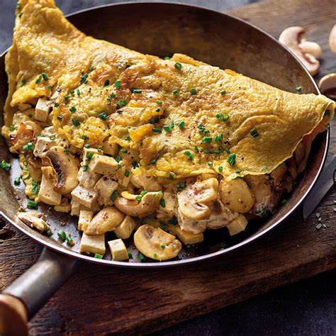 Gefülltes Omelette mit Pilzen und Tofu Gesunde Rezepte WW Schweiz