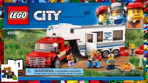 Lego Instructions City Pickup Caravan Book Youtube