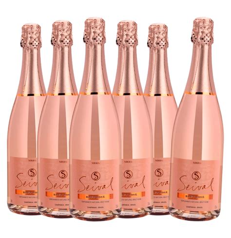 Pack Espumante Miolo Seival Brut Ros Ml