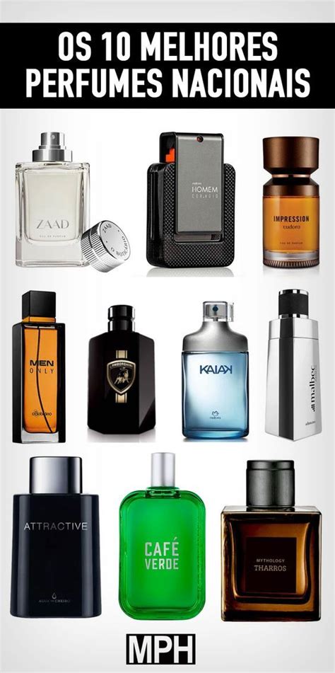 Os 10 Melhores Perfumes Masculinos Nacionais Perfume Masculino 10