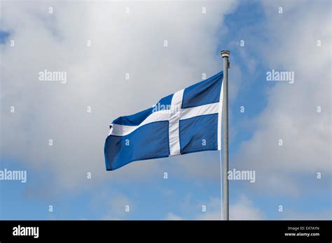 Flag of the Shetland Islands Stock Photo - Alamy