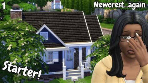 Newcrest Starter Home The Sims 4 Speed Builds Youtube