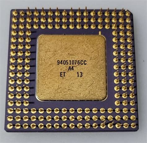 Vintage Rare Intel i486 DX2 A80486DX2-50 SX808 Processor Collection ...