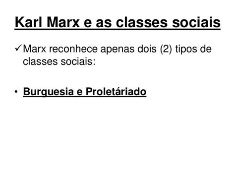 Karl Marx Aula De Sociologia