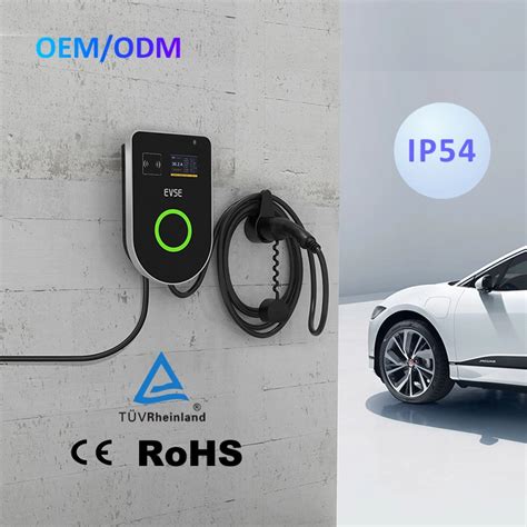 7kw 11kw 22kw IP54 Easy Installation Home EV Charging Station Fast