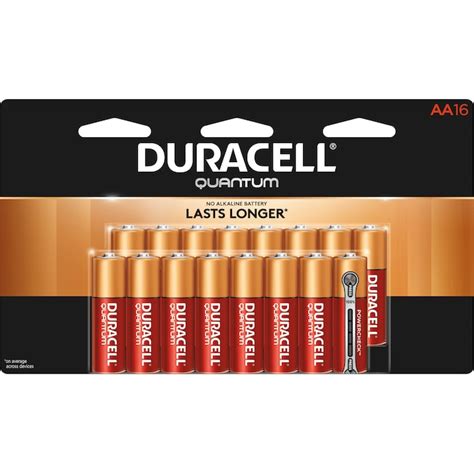 Duracell Aa Batteries Double A Batteries 16 Pack In The Aa Batteries Department At