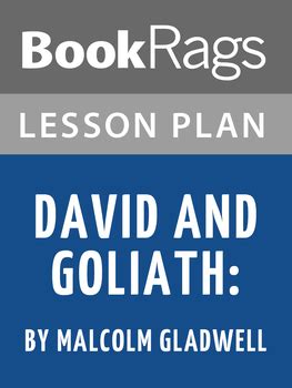 Lesson Plan: David and Goliath by BookRags | Teachers Pay Teachers