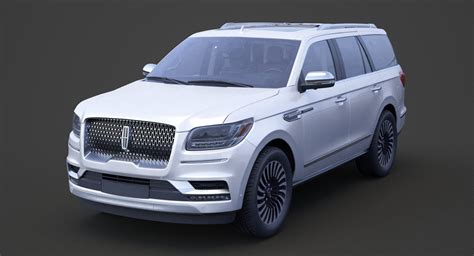 Lincoln Navigator Black Label 2017 3d Model