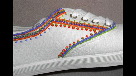 More Bead Embroidered Shoes YouTube