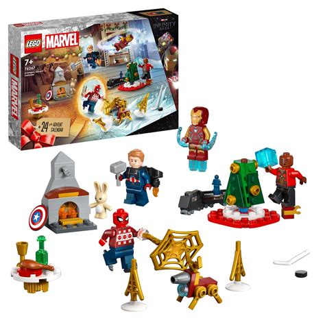 LEGO Klocki Avengers Kalendarz Adwentowy Marvel 76267 LEGO