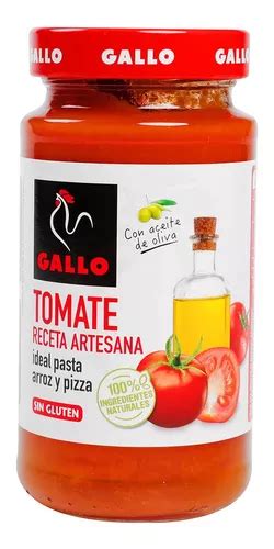 Salsa Gallo Para Pasta Tomate Receta Artesanal 400g MercadoLibre