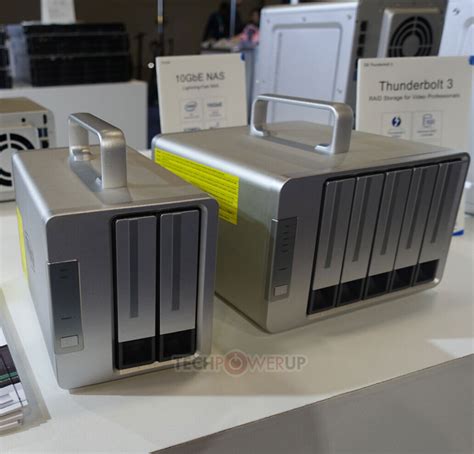 Terramaster At Ces Thunderbolt Das And Cost Effective Gbe Nas