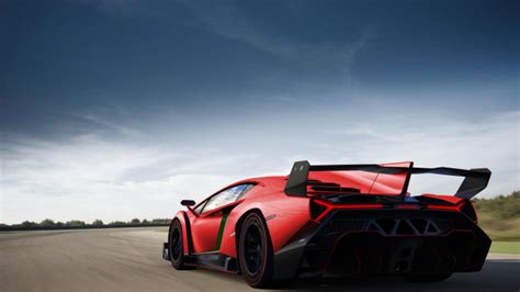 Lamborghini Veneno Roadster Hd Desktop Wallpaper Baltana