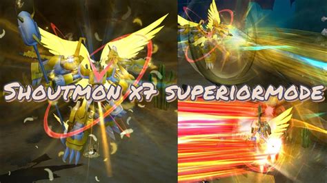 DMO Shoutmon X7 SuperiorMode Showcase 2x Stats Dps Test Digimon