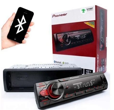 Som Automotivo Pioneer Mp Player R Dio Am Fm Bluetooth Usb Auxiliar