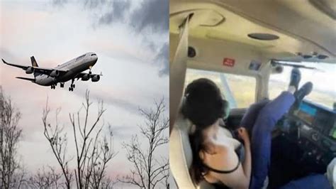 russian pilot mid air sex tape with trainee video goes viral both get fired उडत फलइट म
