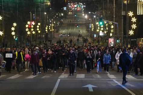 Osmi Postizborni Prosvjed U Beogradu Zavr En Bez Incidenata Hrt