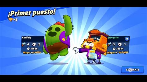 Desbloqueando A Spike En Brawl Stars Youtube