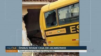 Meio Dia Paran Londrina Nibus Invade Casa Em Jacarezinho Globoplay