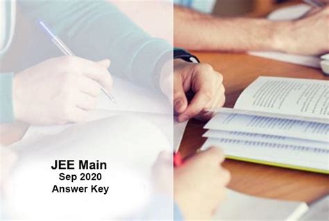 JEE Main September 2020 Answer Key: All that you need to know | ummid.com