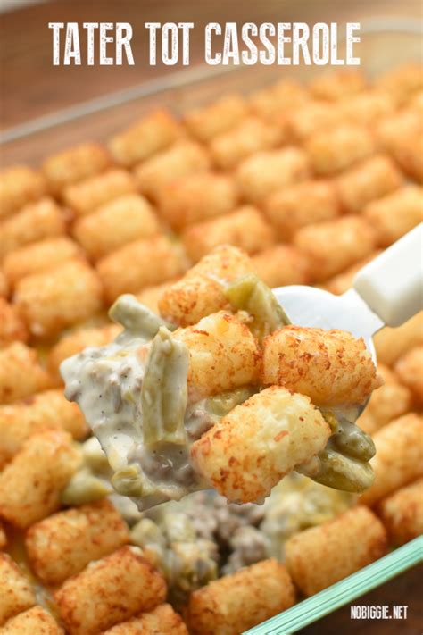 Easy Tater Tot Casserole Recipe With Green Beans Besto Blog