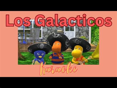 Los Galacticos Karaoke Backyardigans Background Tracks Youtube