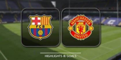 Football Highlight Barcelona Legends vs Manchester United Legends