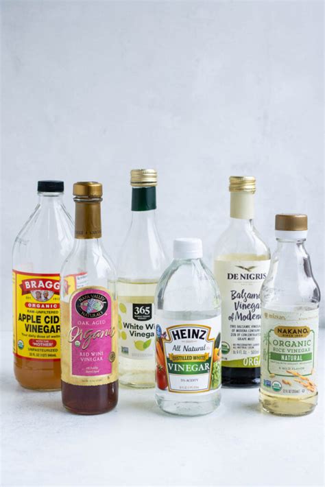 The Best Apple Cider Vinegar Substitutes - Evolving Table