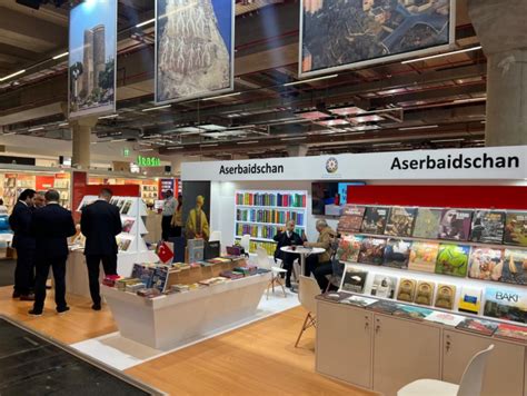 Азербайджан представил на ярмарке в Германии образцы своей книжной ...