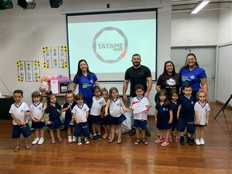 Tatame Do Bem Recebe Doa O De Campanha De Alunos Do Col Gio Santa