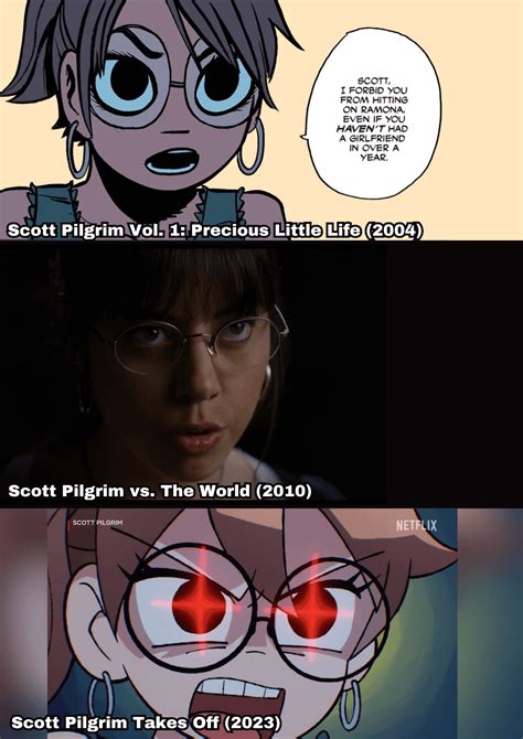 More Scott Pilgrim Comparisons R Scottpilgrim