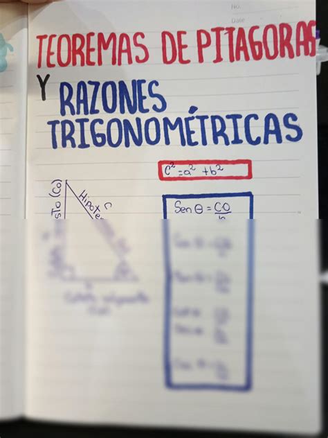 SOLUTION Teorema De Pitagoras Y Razones Geom Tricas Studypool