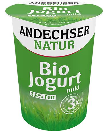 Bio Jogurt Mild Fett G Andechser Natur