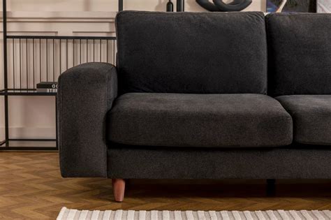 ATELIER DEL SOFA Ugaona Garnitura Berlin Right Anthracite Cena