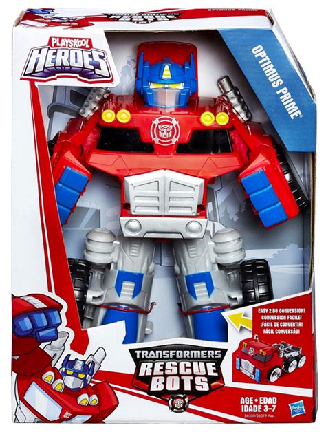 Transformers Rescue Bots Playskool Heroes Optimus Prime Action Figure