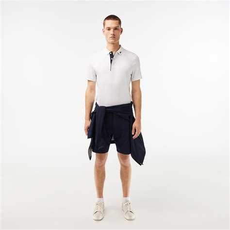 Lacoste SPORT Erkek Regular Fit Beyaz Polo DH3982 522 Lacoste