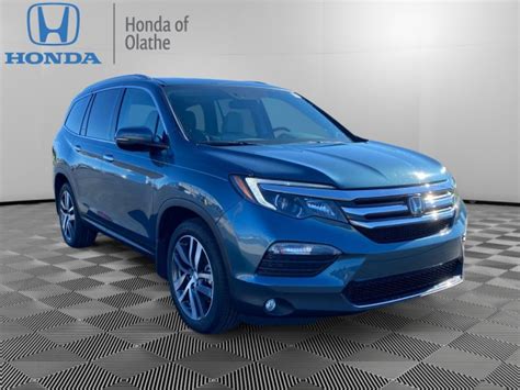 Pre Owned 2017 Honda Pilot Elite Sport Utility In Omaha D035769a Baxter Auto Group