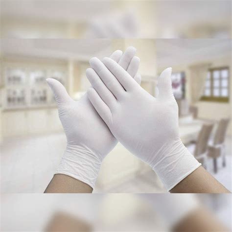 Nitrile Gloves White Surgical Supplies Medical Devices Nz