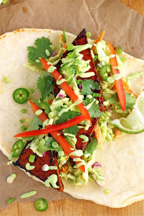 Via Marinated Tofu Naan Wraps With Avocado Lime A Collection Of